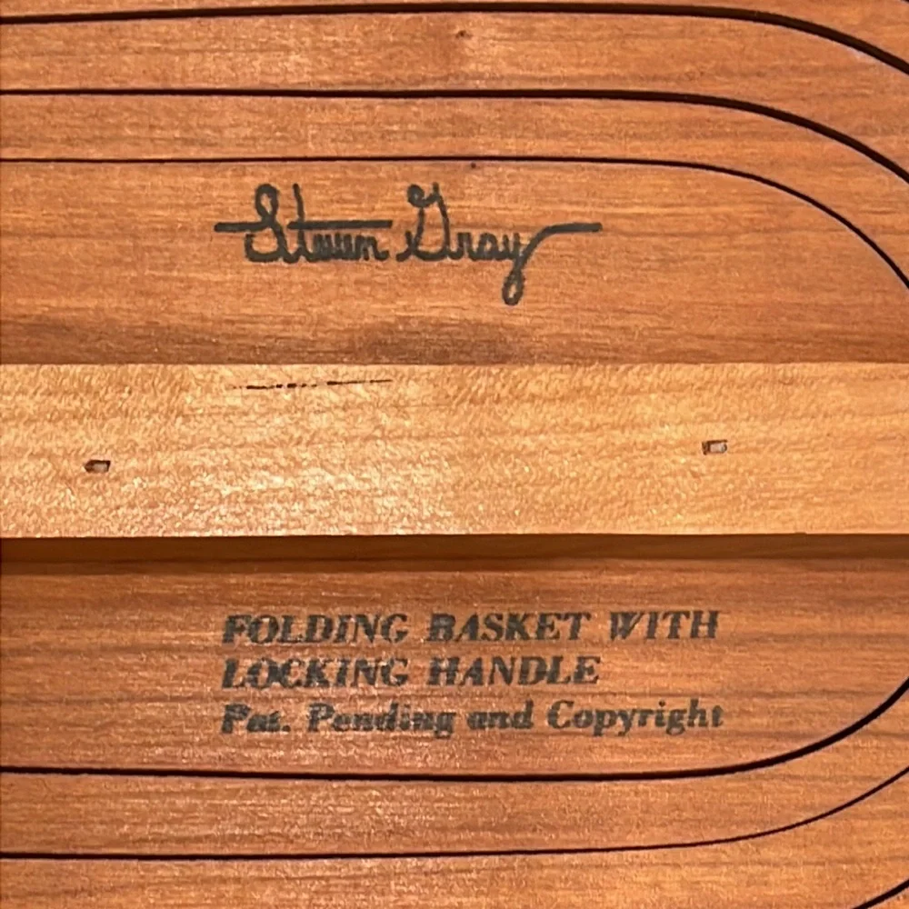 Steven Gray wood basket